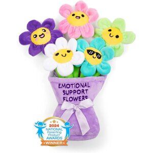 Relatable Flower Plush Set: Soft and Soothing Companions